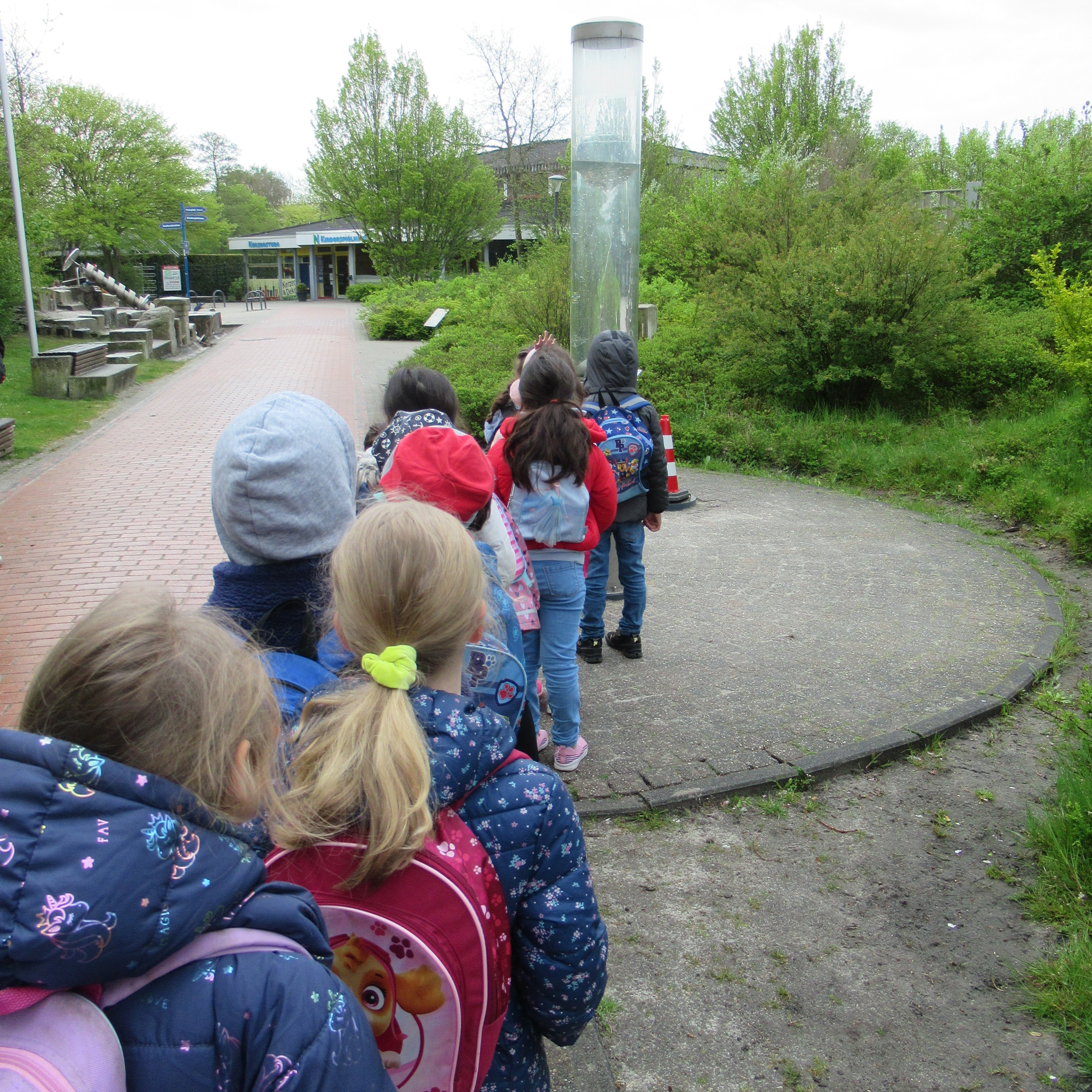 Die Vorschulkindern waren zu Besuch in der Seehundaufzuchtstation in Norden/Norddeich. Foto: DiKiTa